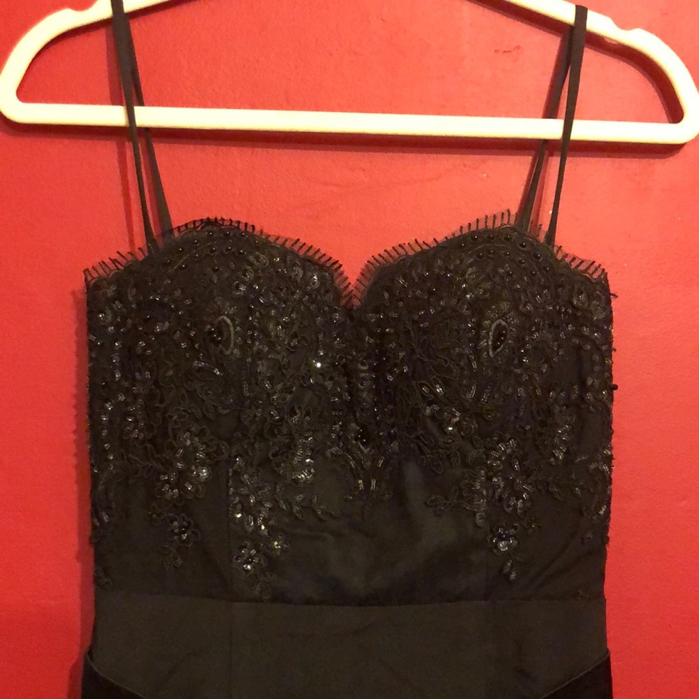 Portia & Scarlett -No Lace Train Lace Bodice Dress